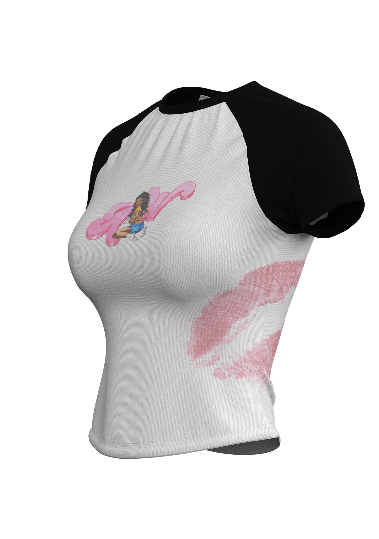 XO BABY TEE (BLACK)