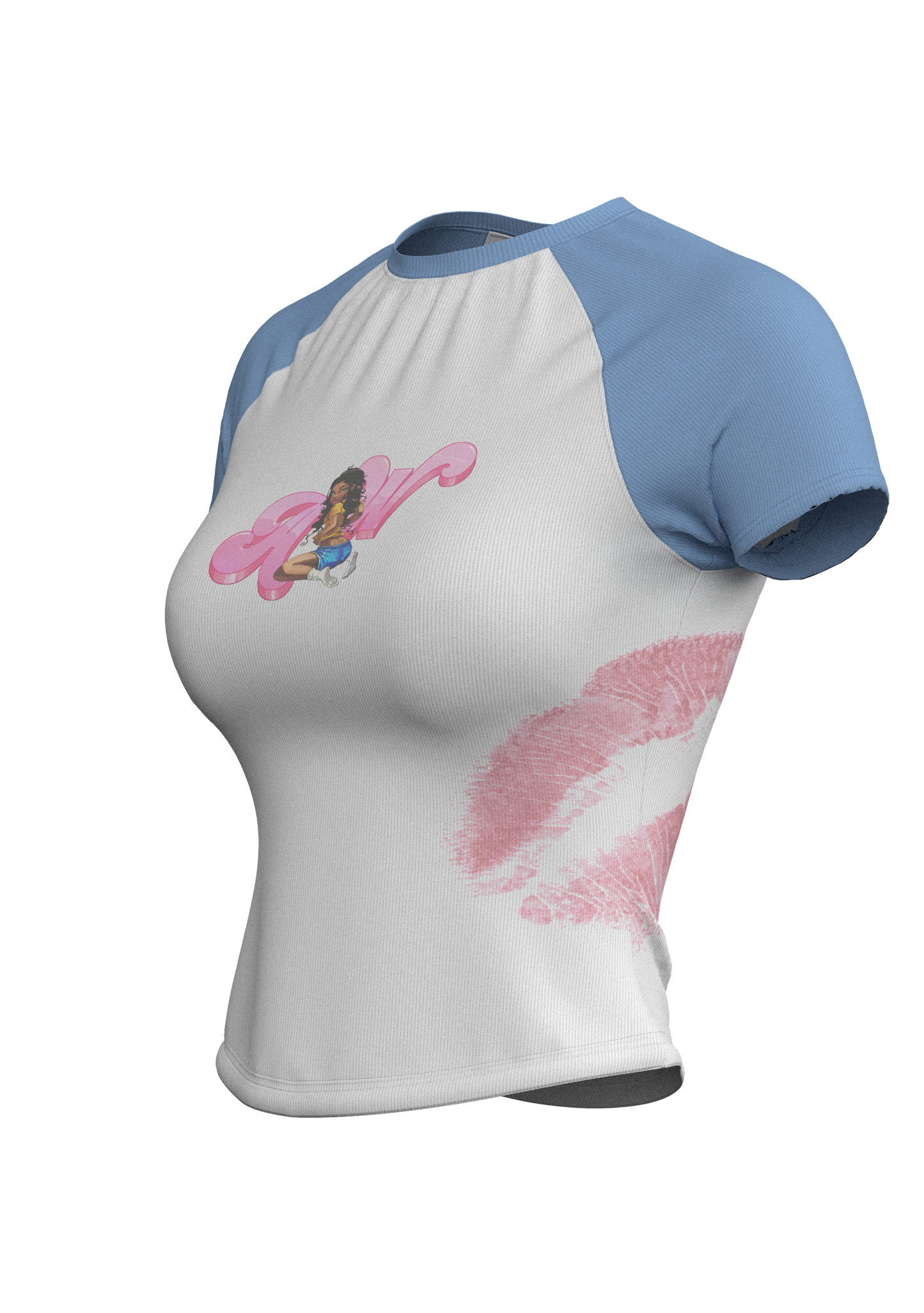 XO BABY TEE (BLUE)