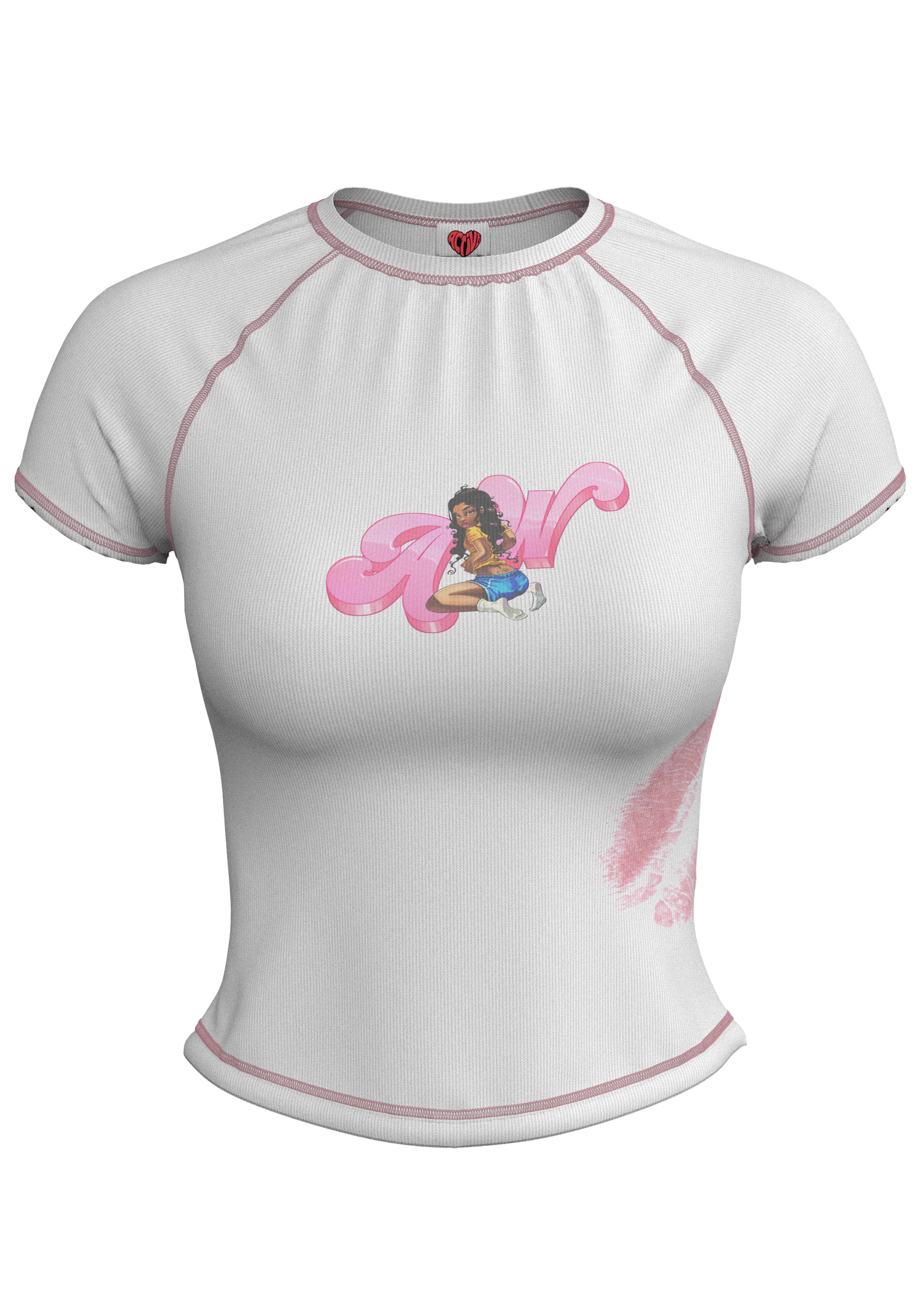 XO BABY TEE (WHITE)