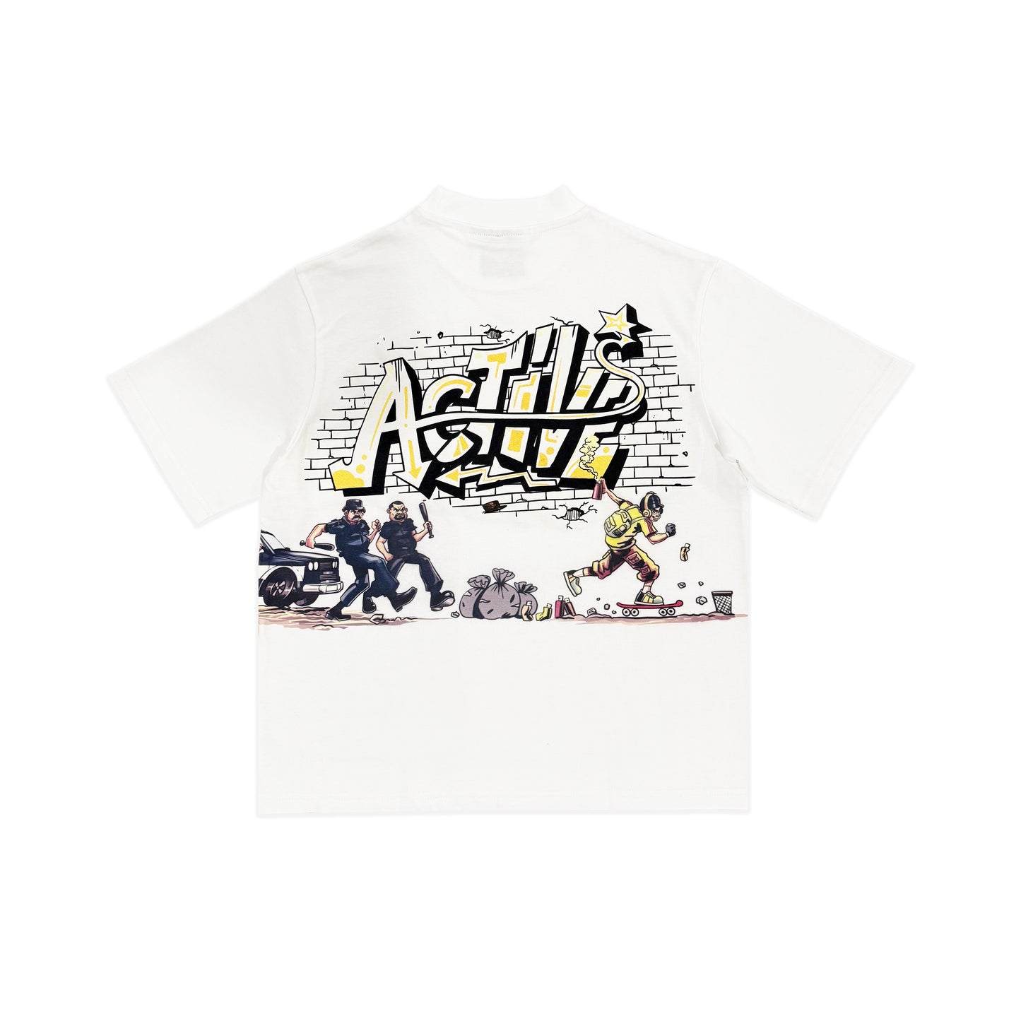 AW GRAFFITI UV REACTIVE T-SHIRT