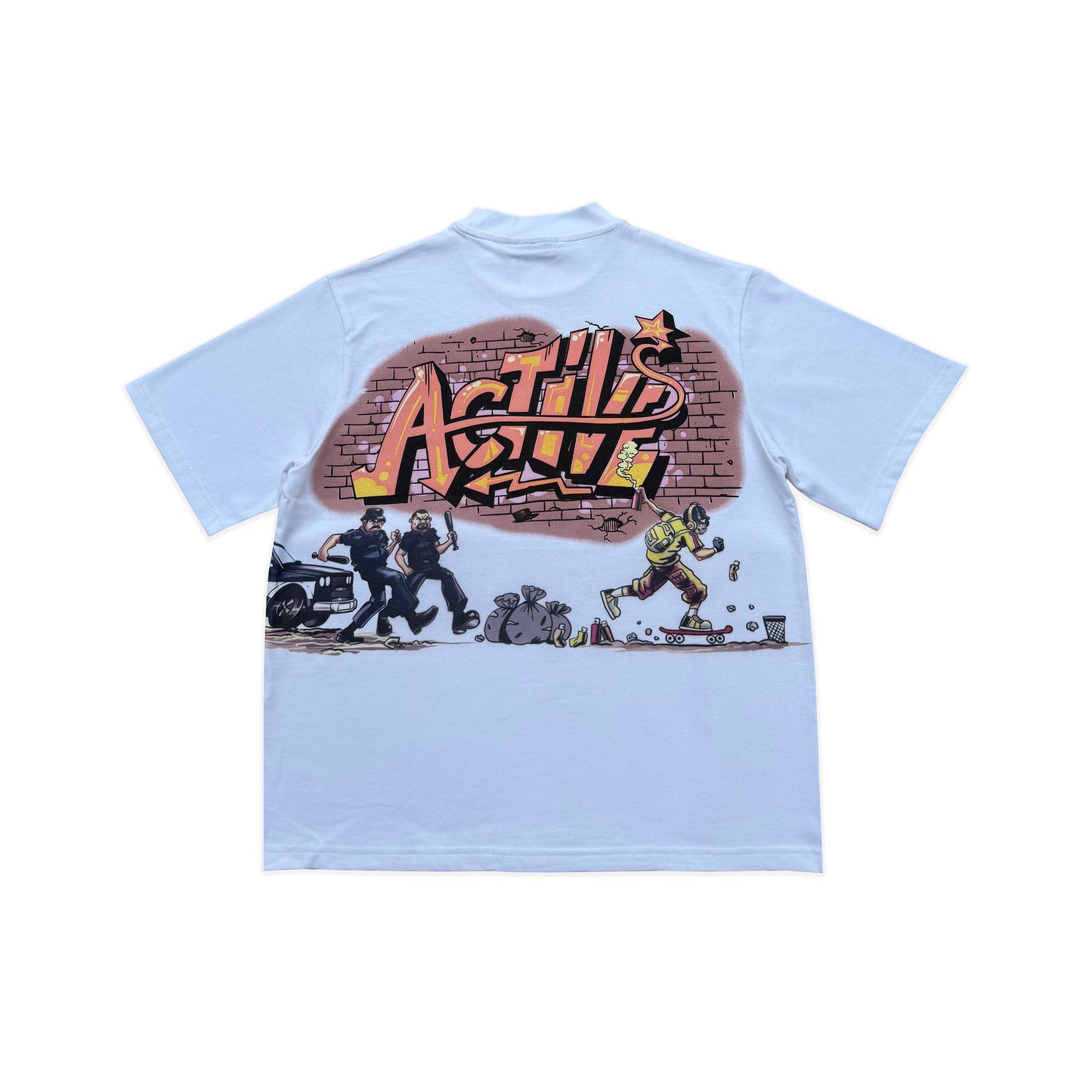 AW GRAFFITI UV REACTIVE T-SHIRT