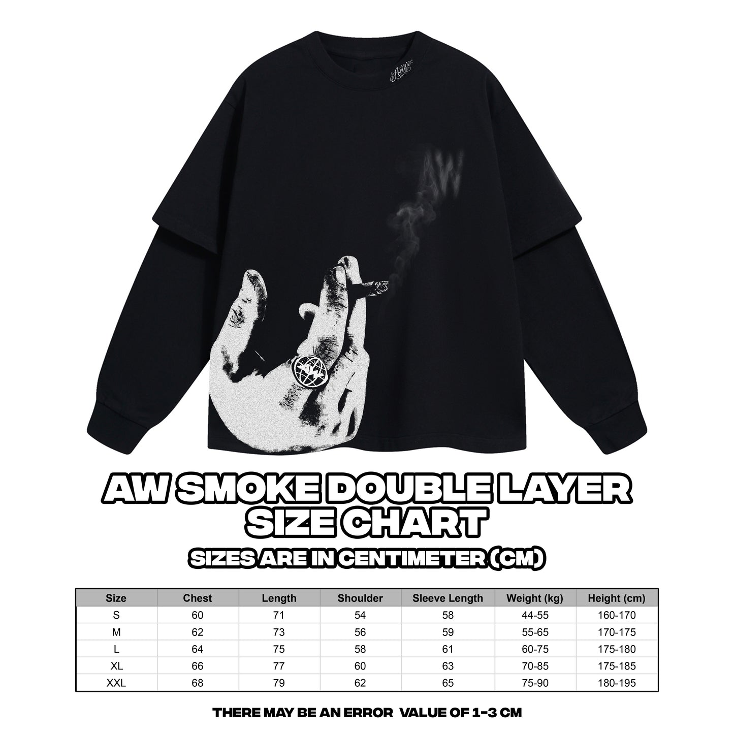 AW SMOKE DOUBLE LAYER