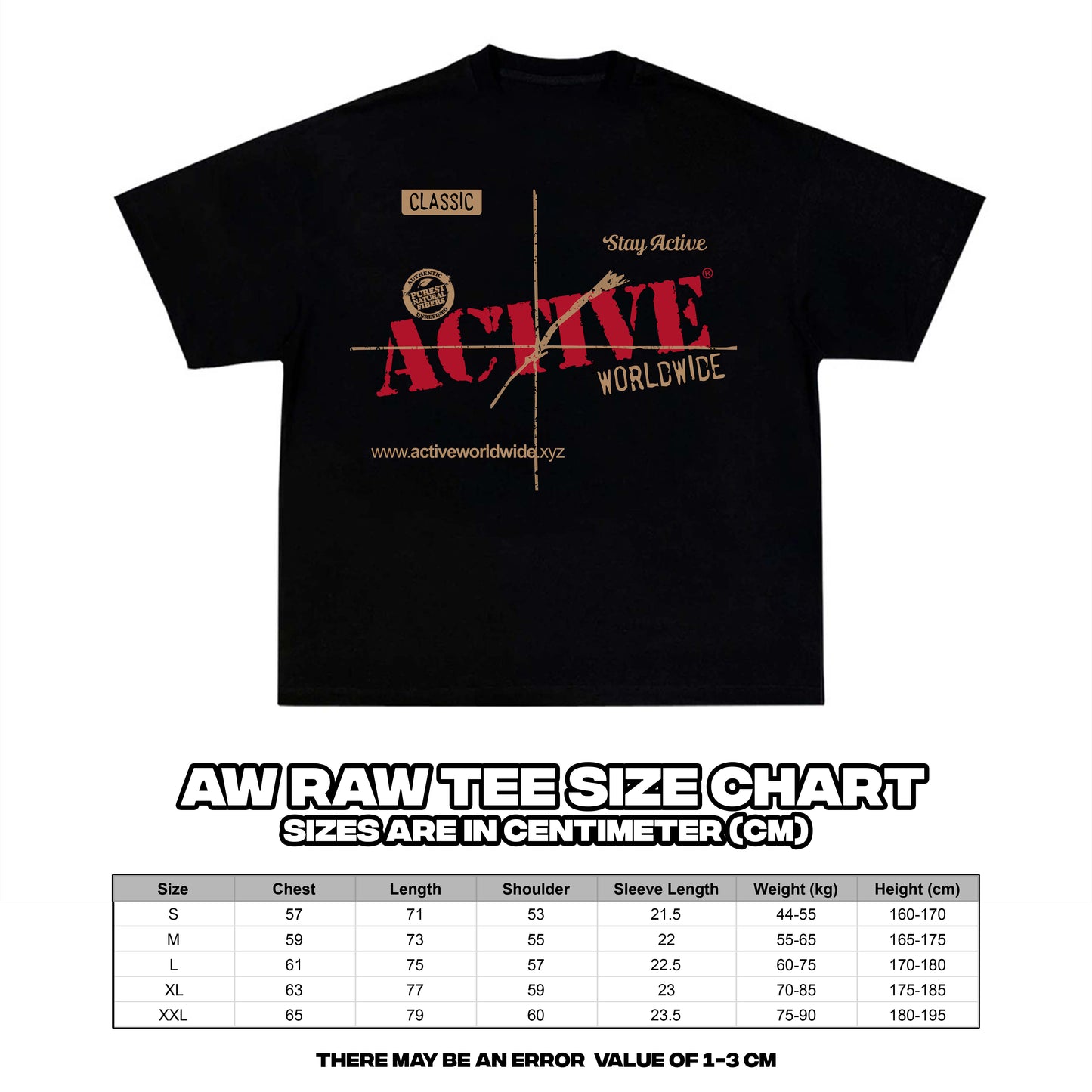 AW RAW T-SHIRT