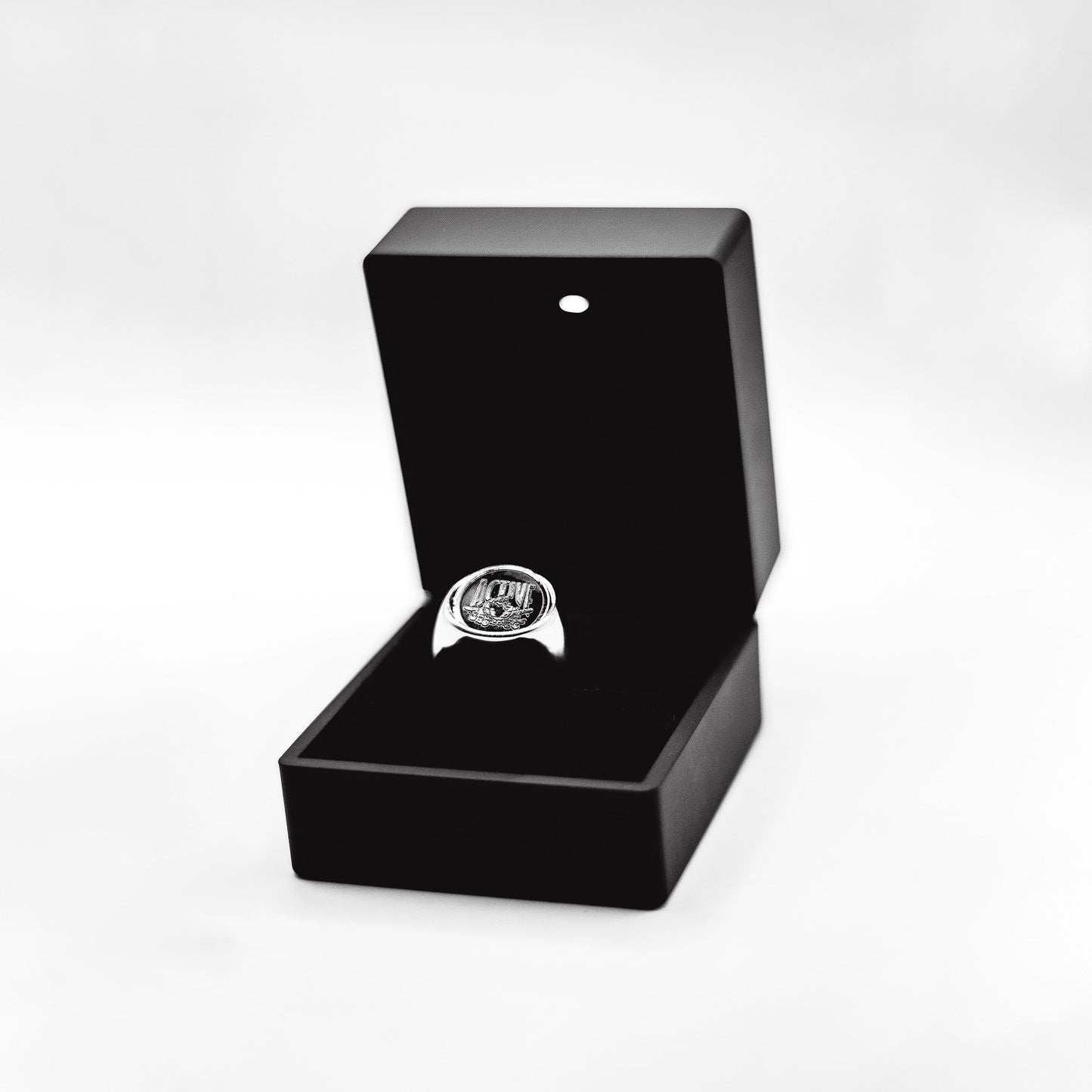IN ACTIVE WE TRUST SIGNET FLIP RING