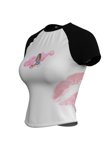 XO BABY TEE (BLACK)