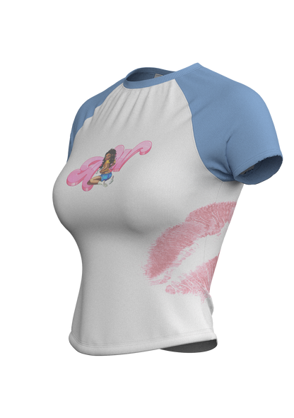 XO BABY TEE (BLUE)