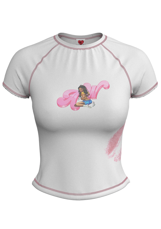 XO BABY TEE (WHITE)