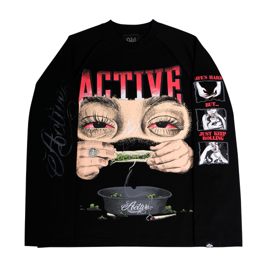 AW STONER TEE [BLACK]