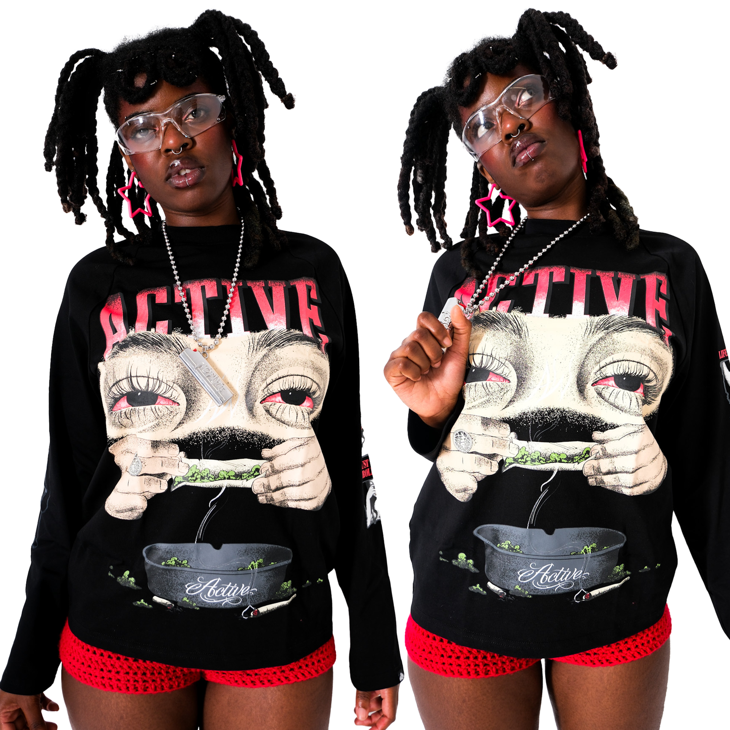 AW STONER TEE [BLACK]
