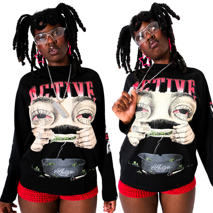 AW STONER TEE [BLACK]
