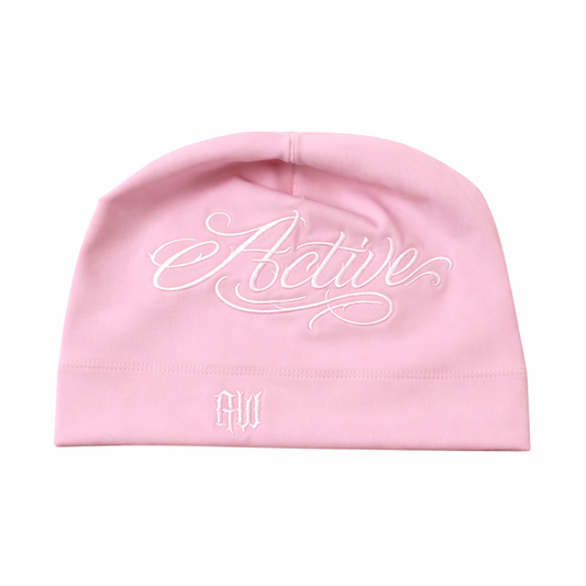 BUBBLE GUM DOUBLE XP SKULLY [WHITE EMBROIDERY]