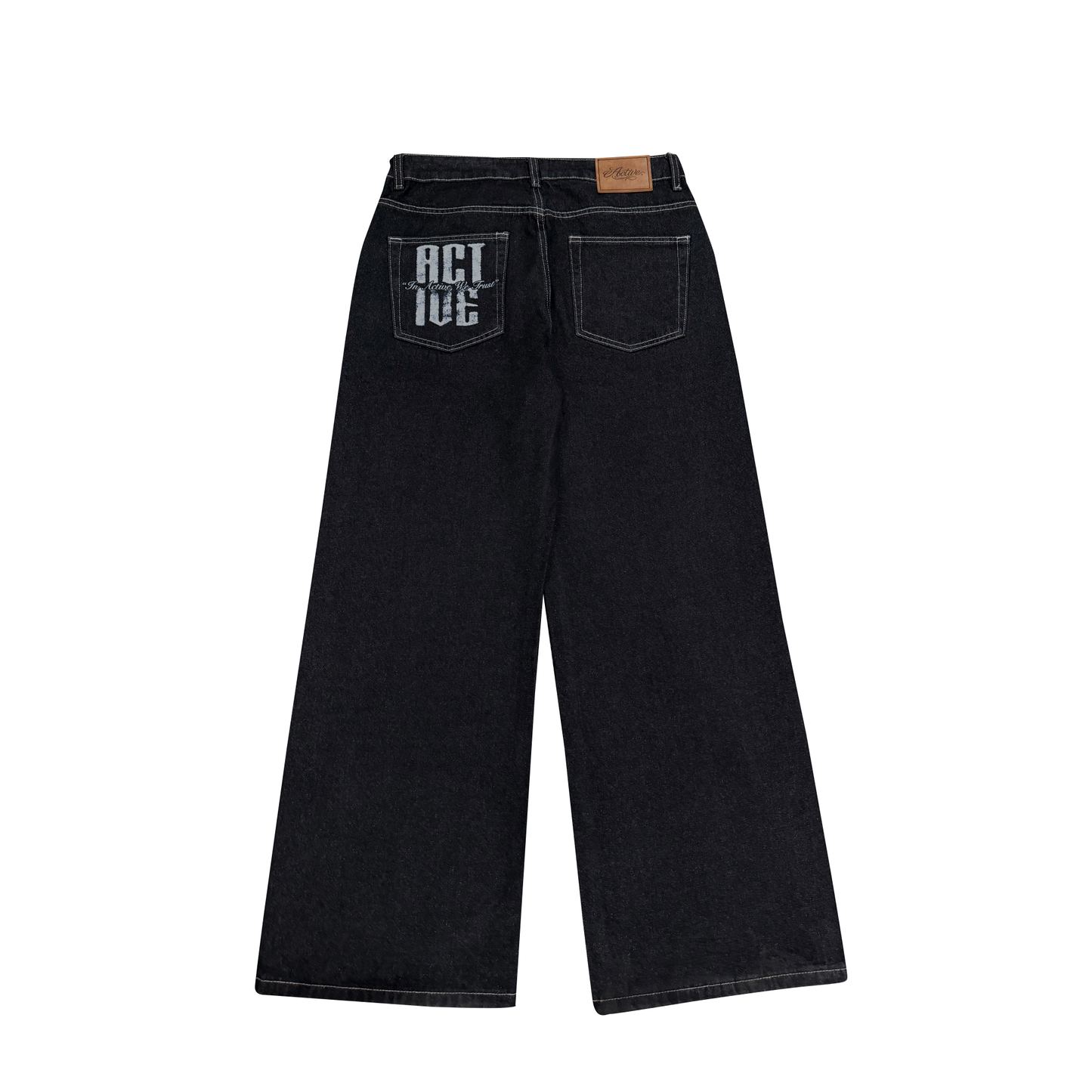 AW GENEVIEVE JEANS [BLACK]