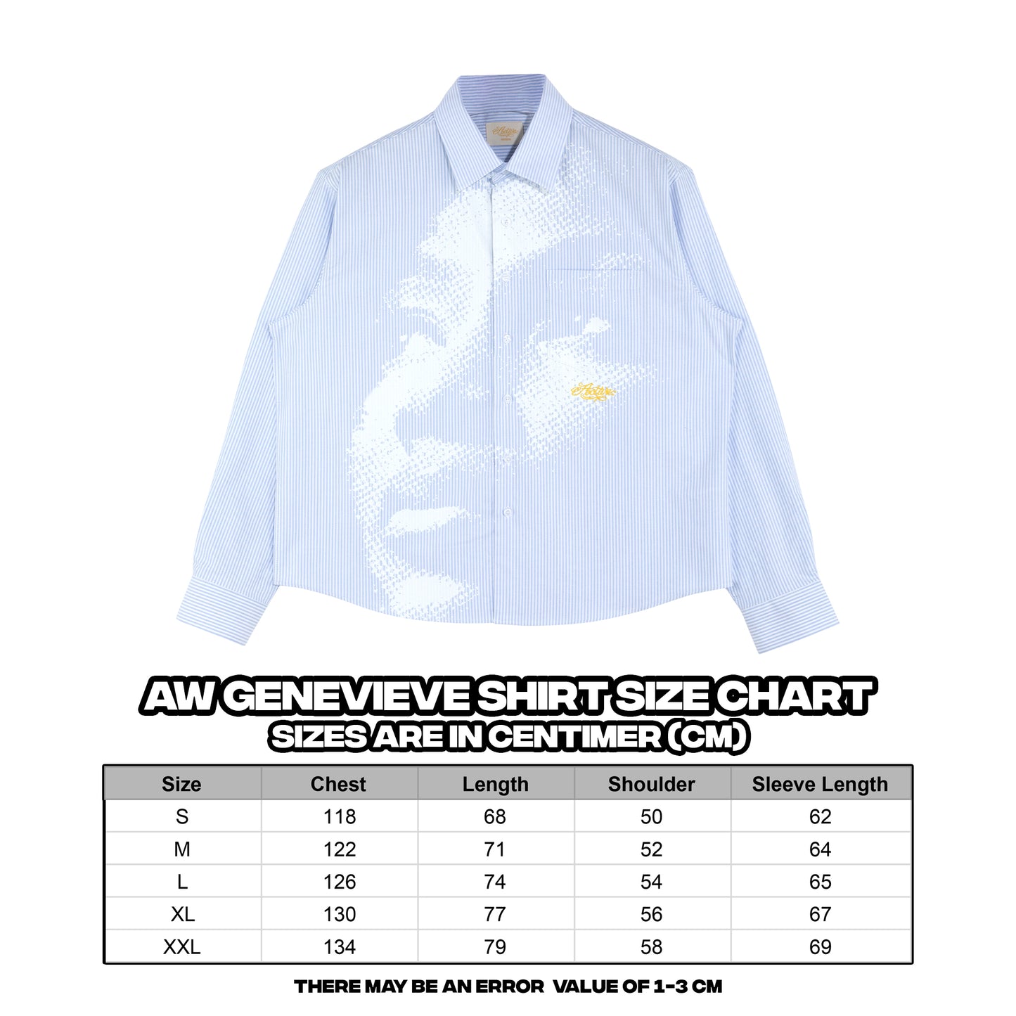 AW GENEVIEVE SHIRT [BLUE]