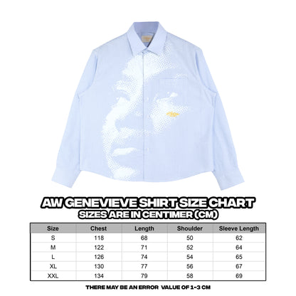 AW GENEVIEVE SHIRT [BLUE]