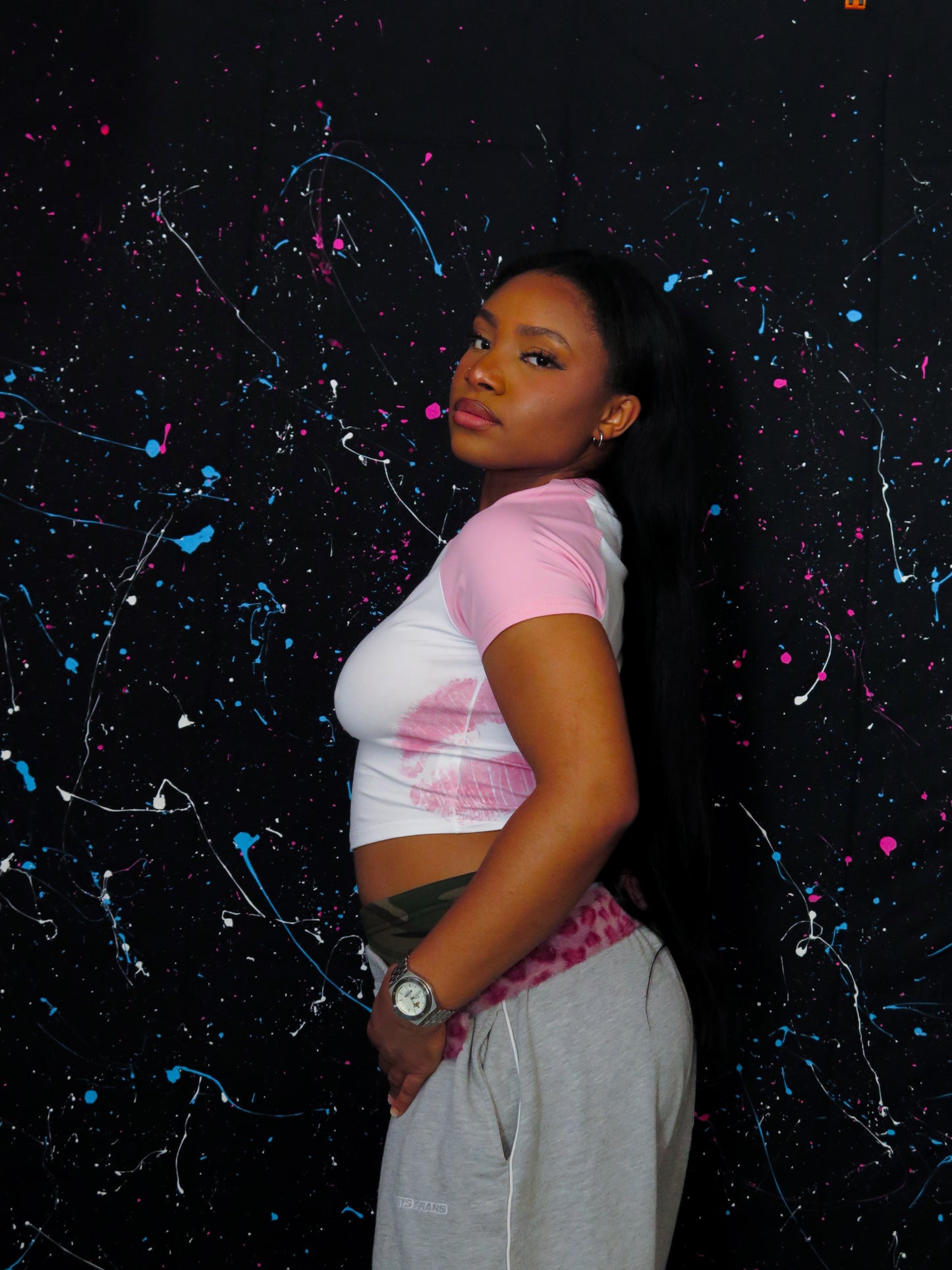 XO BABY TEE (PINK)