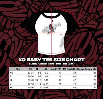 XO BABY TEE (PINK)