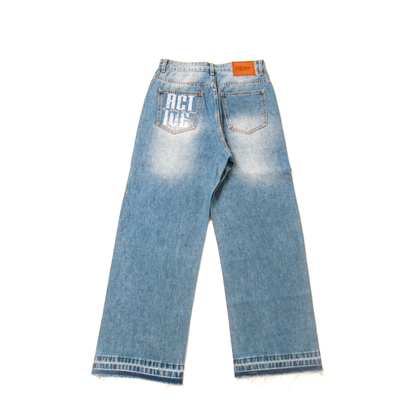 AW GENEVIEVE JEANS [BLUE]