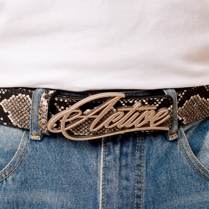 REVERSIBLE ACTIVE PYTHON BELT