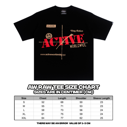 AW RAW T-SHIRT