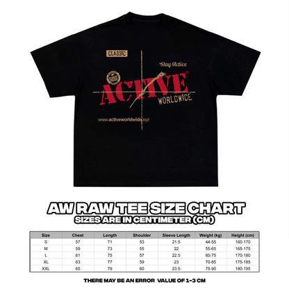 AW RAW T-SHIRT
