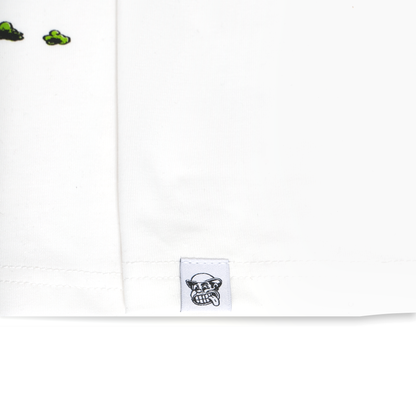 AW STONER UV REACTIVE TEE [WHITE]