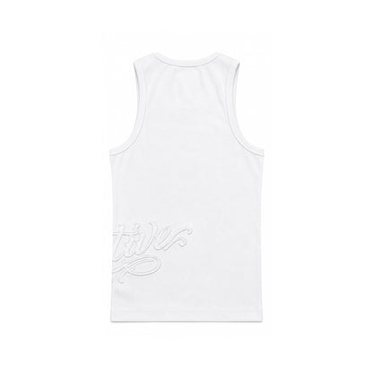 AW ELITE TANK [WHITE/MENS]